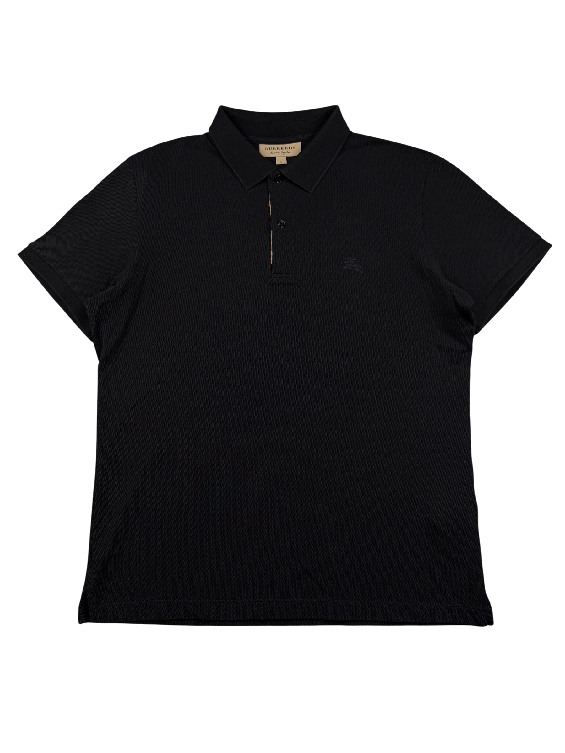 Burberry vintage Poloshirt *Black on Black (M)