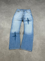 Dolce Gabbana Big Logo Bootcut  Jeans (S-M)