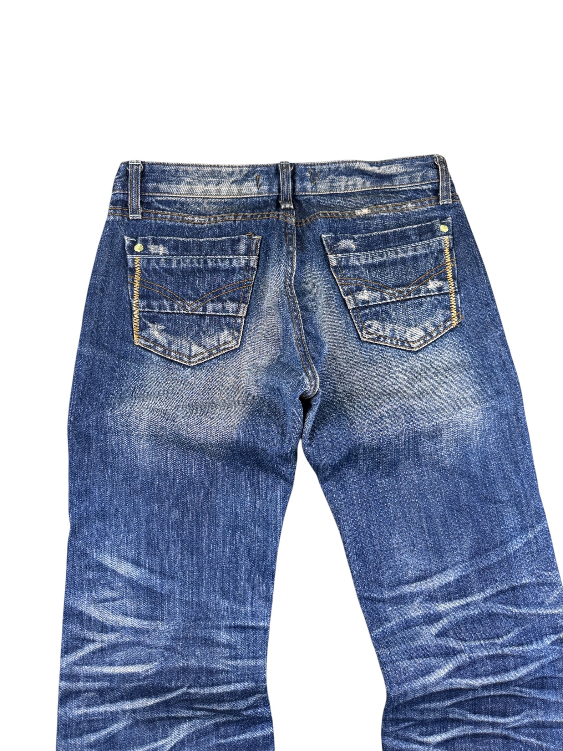 Ultra washed Slim-Bootcut Jeans (XS)