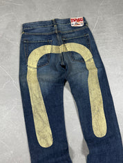 Evisu Big Logo Daicock Jeans (S)