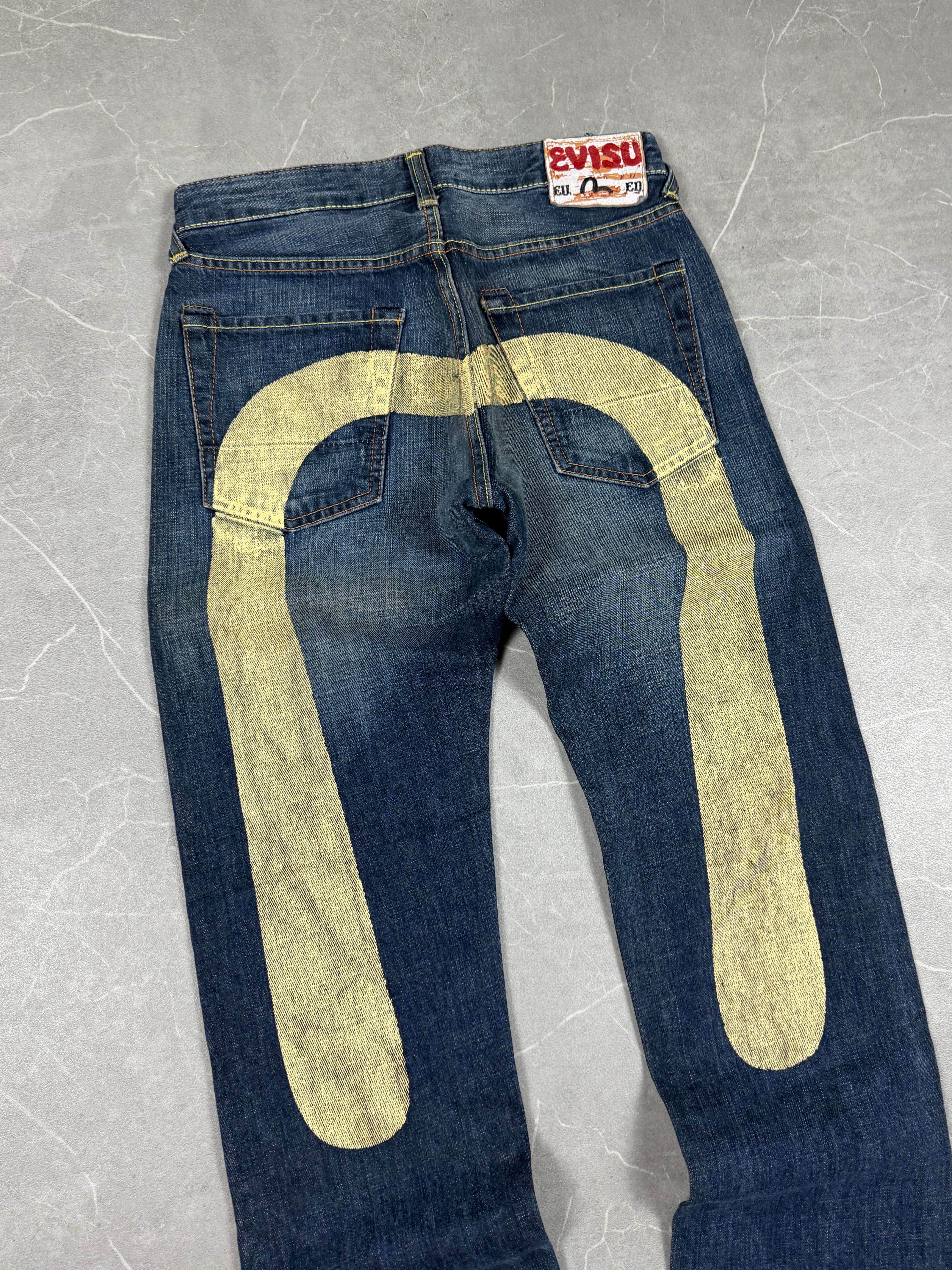 Evisu Big Logo Daicock Jeans (S)