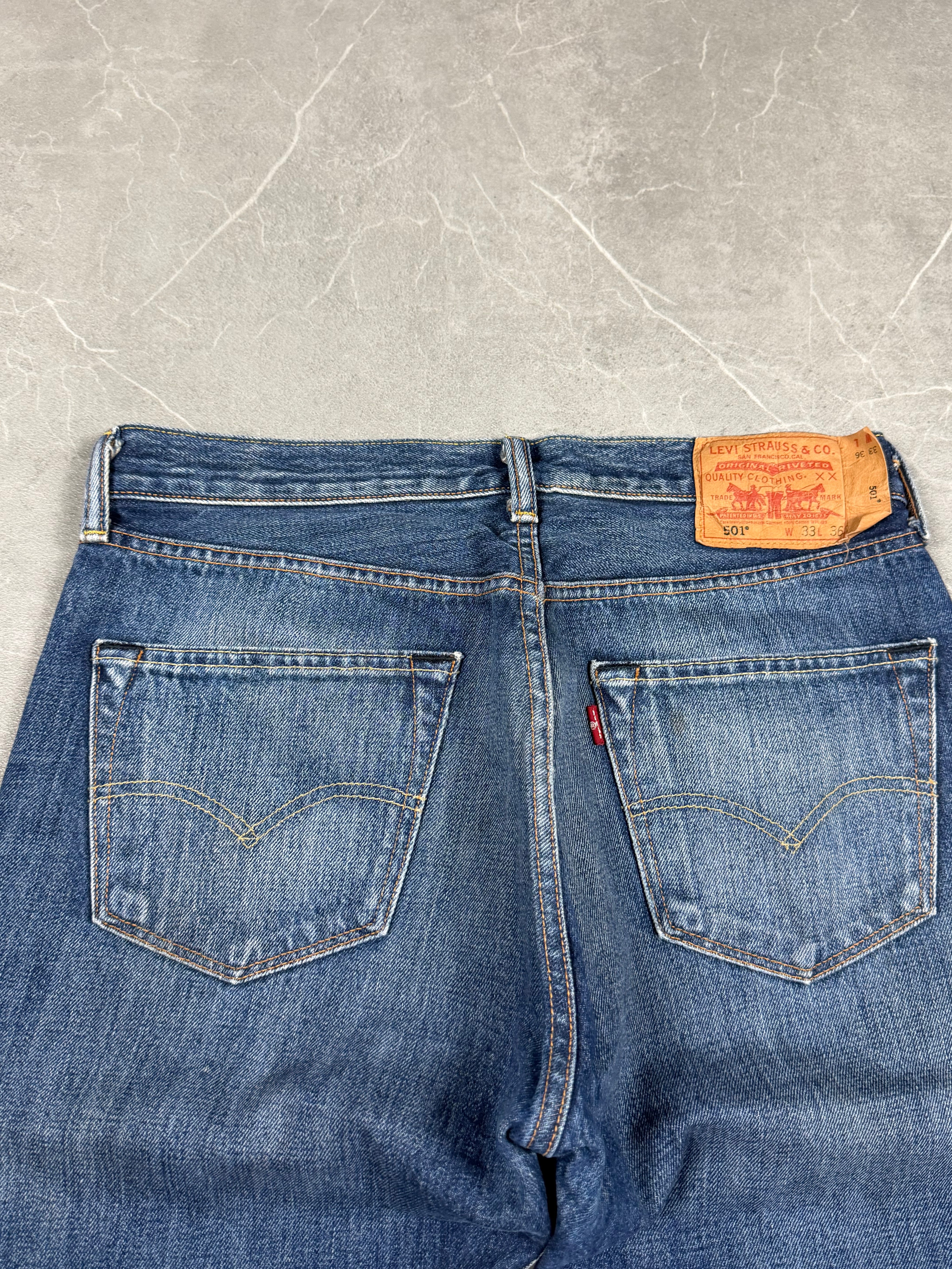 Levi’s 501 washed Jeans (S)