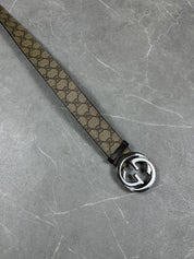 Gucci GG Monogram Belt (110cm)