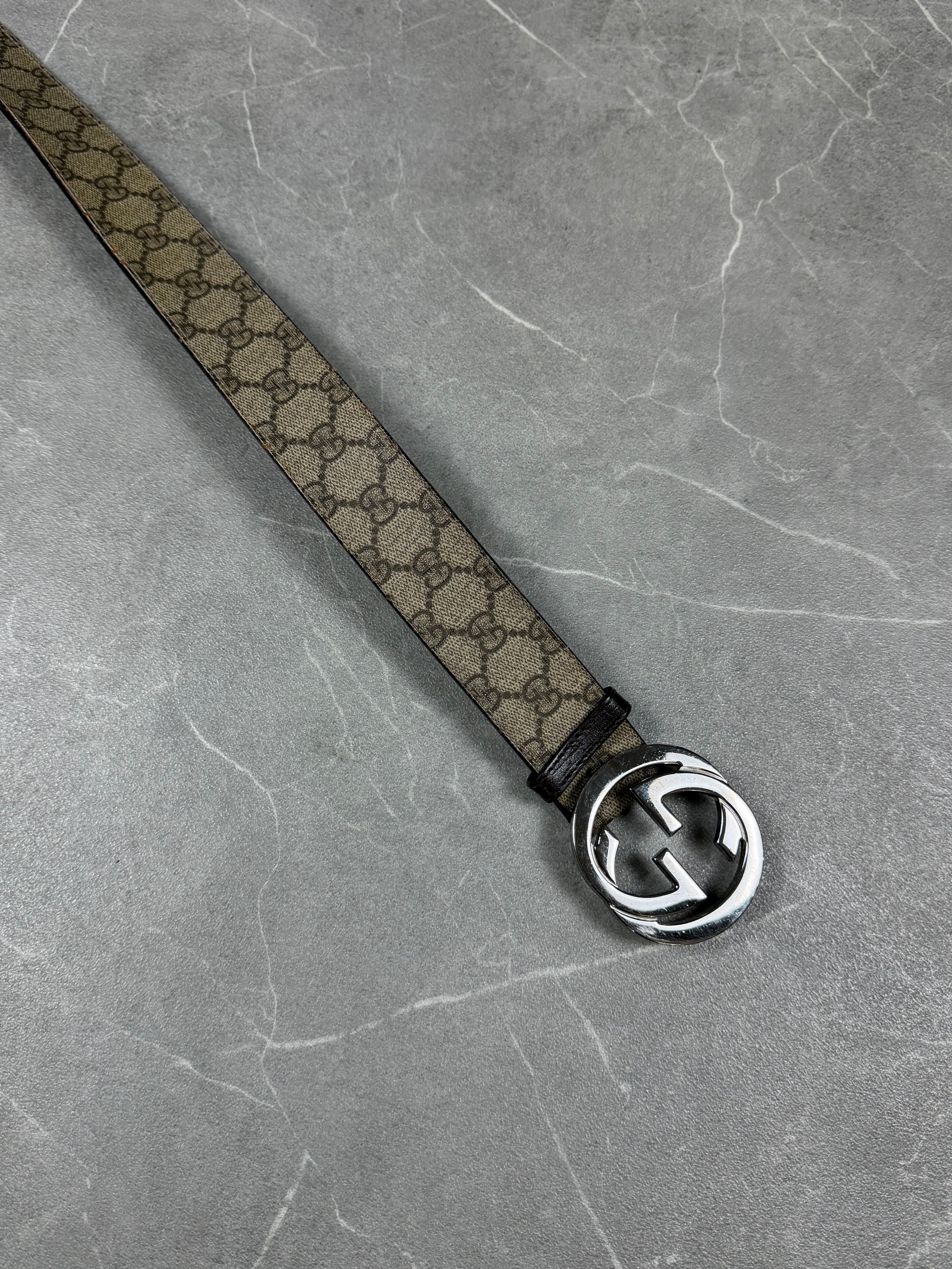 Gucci GG Monogram Belt (110cm)