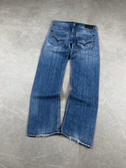 Vintage washed Straight Jeans (S)