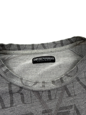 Armani All Over Logo Sweater (L)