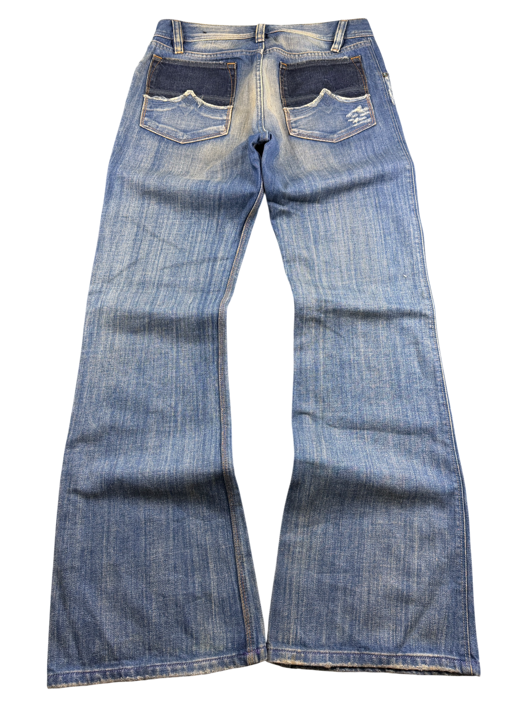 Diesel washed Big Bootcut Jeans (S)