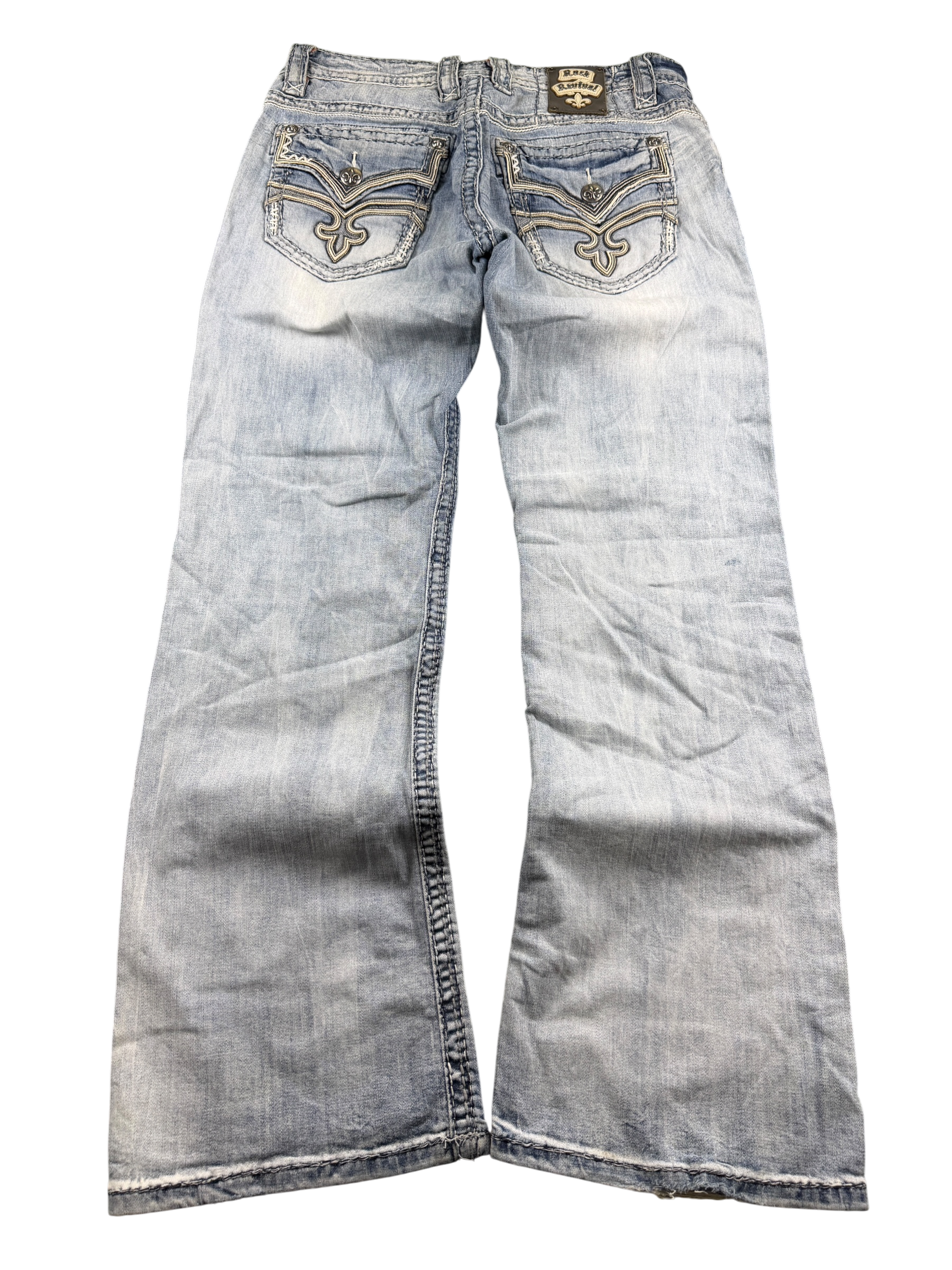 Rock Revival vintage washed Bootcut Jeans (M)