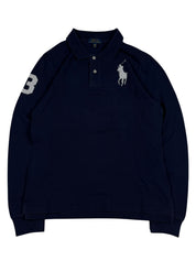 Ralph Lauren Big Pony Longsleeve Poloshirt (S slimfit)