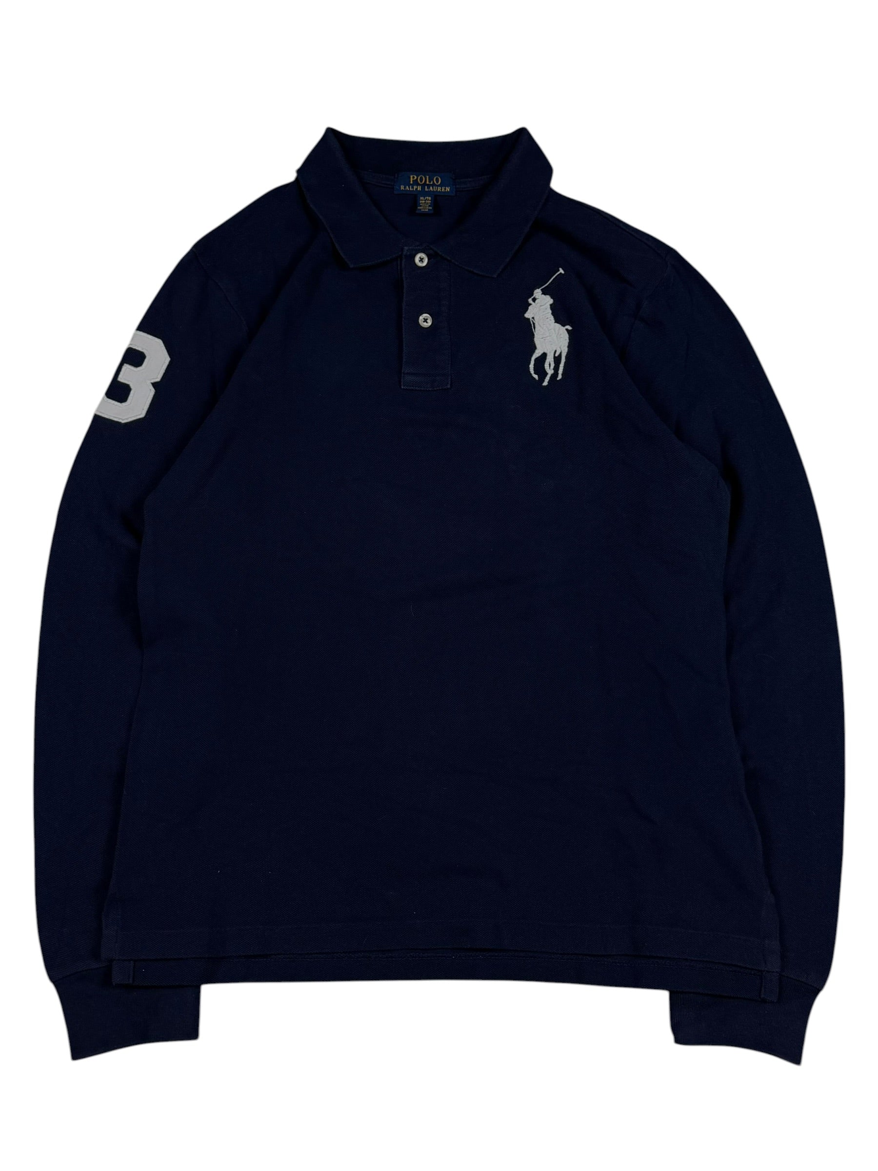 Ralph Lauren Big Pony Longsleeve Poloshirt (S slimfit)