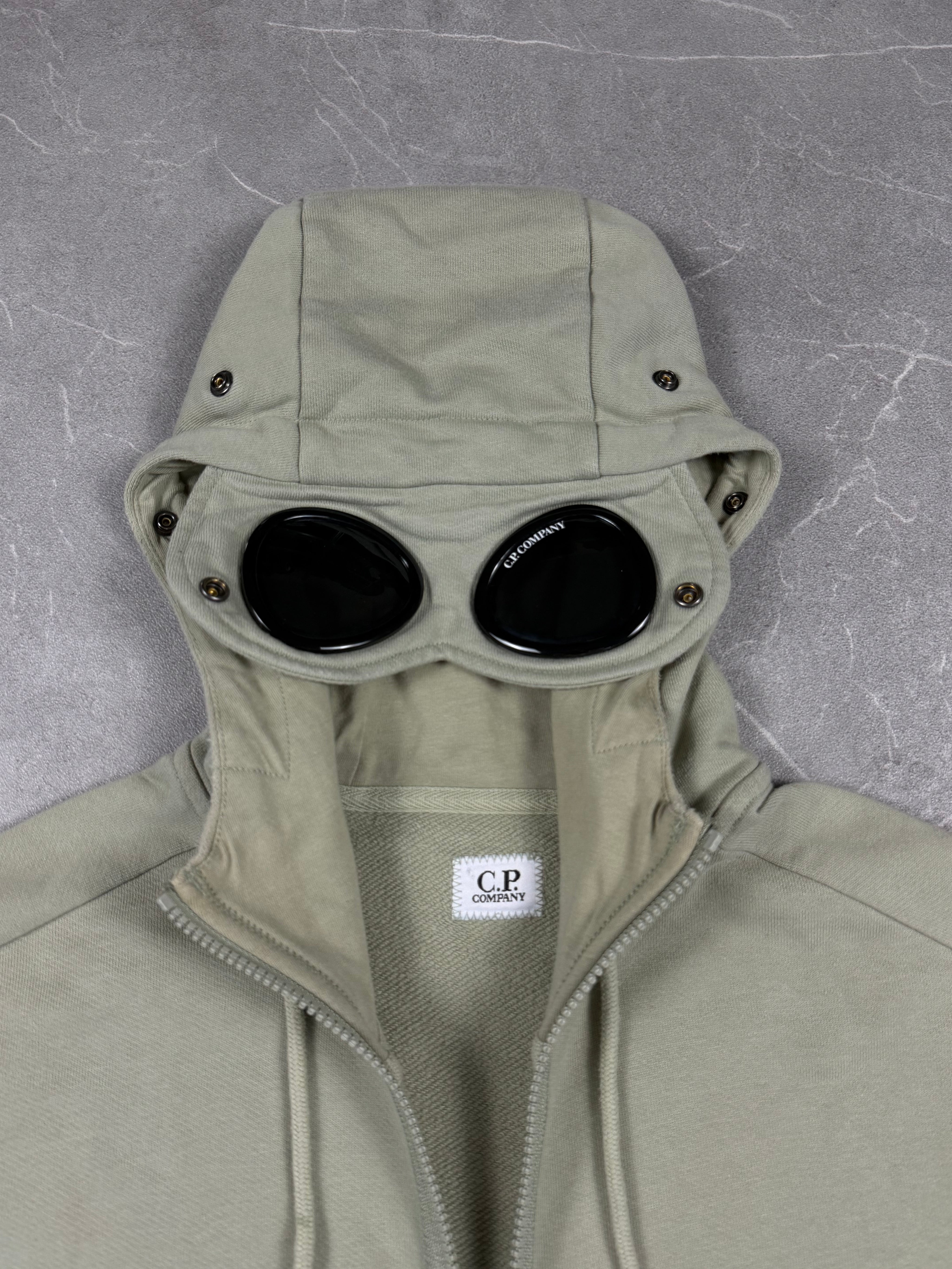 C.P. Company Goggle Zip Hoodie (M)
