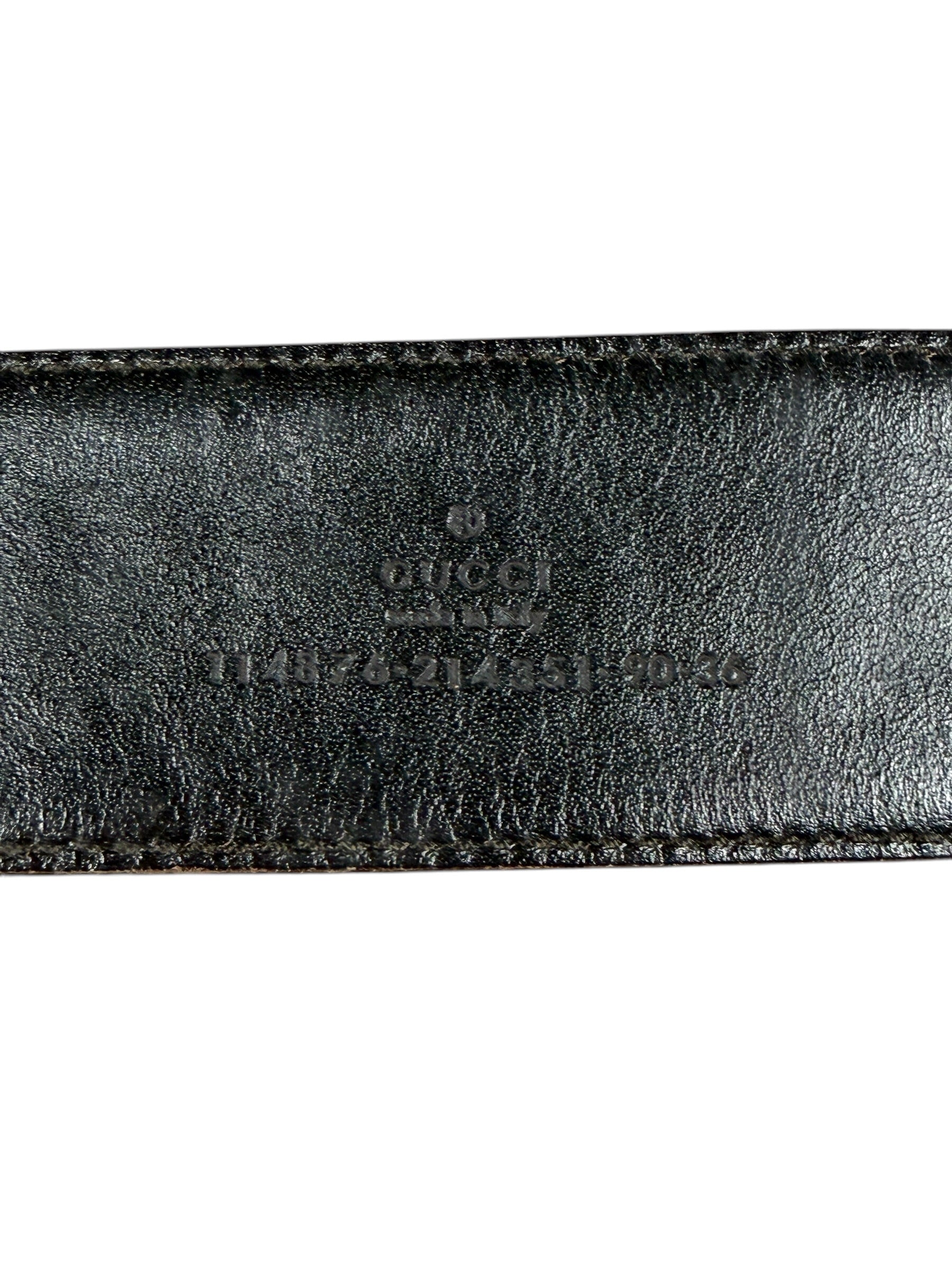 Gucci GG Monogram Belt (85)