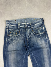 Gstar Big Logo washed Bootcut Jeans (L-XL)
