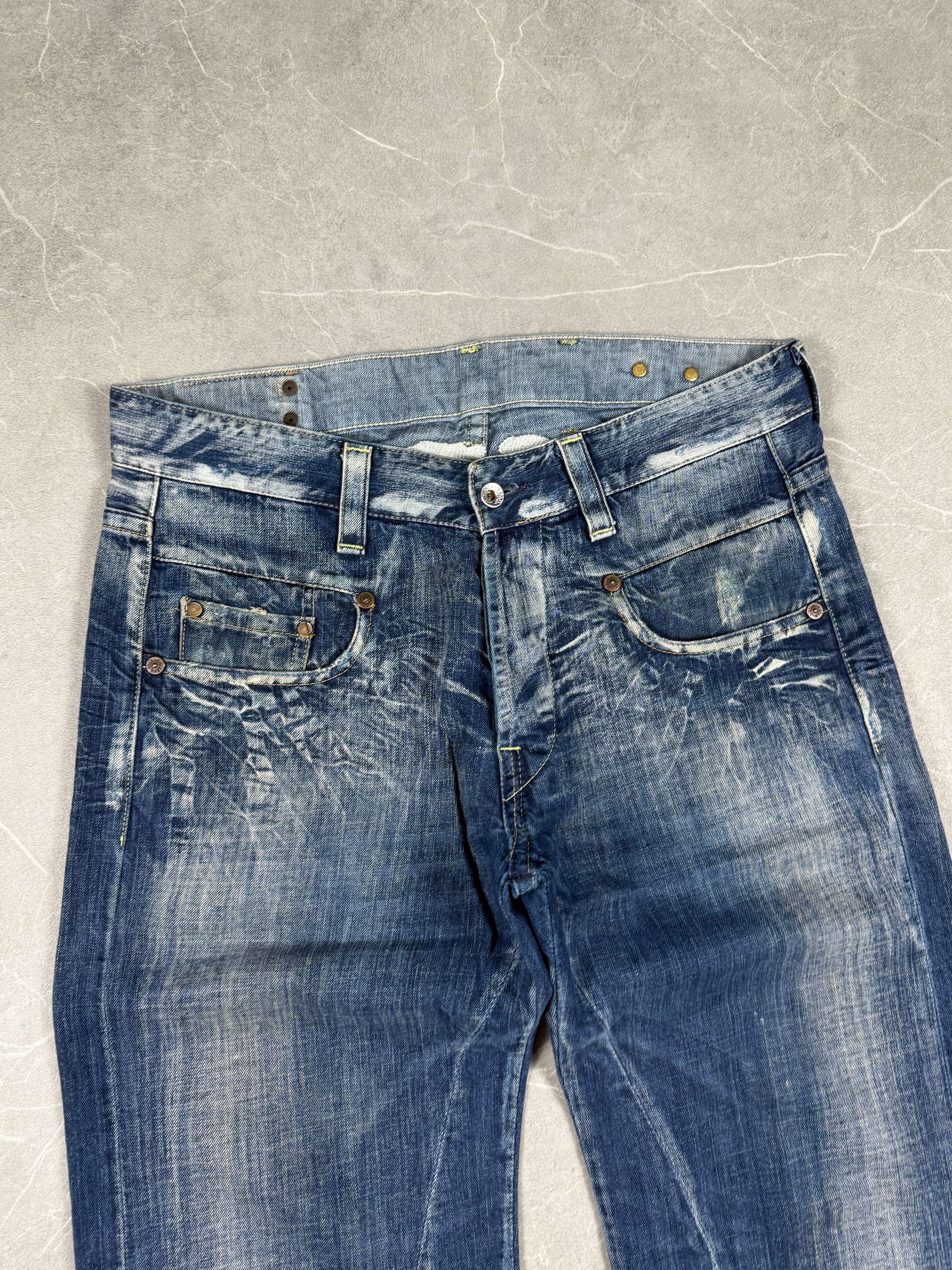 Gstar Big Logo washed Bootcut Jeans (L-XL)