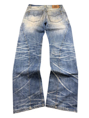 Ultra washed Straight Jeans (S)