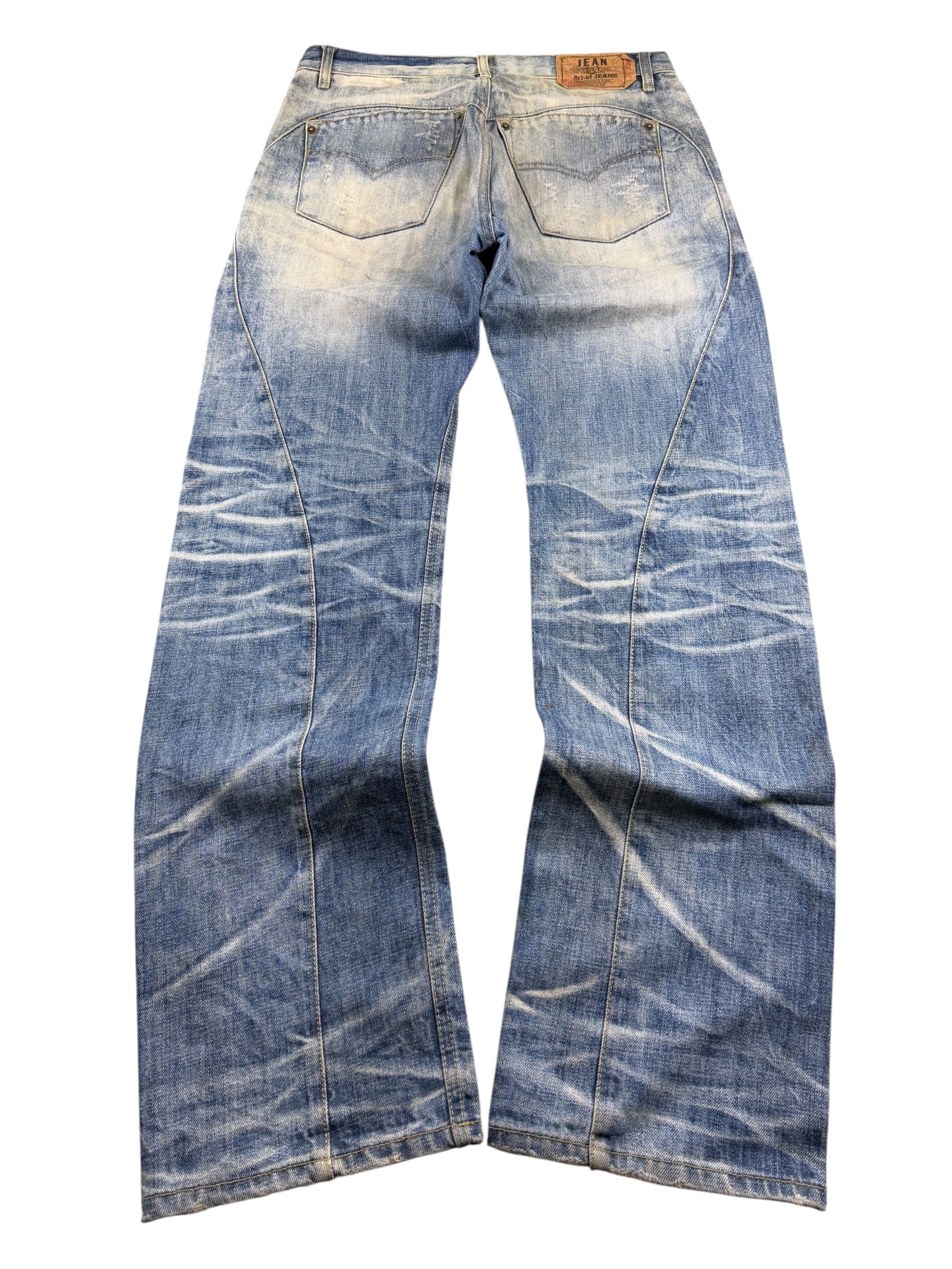 Ultra washed Straight Jeans (S)