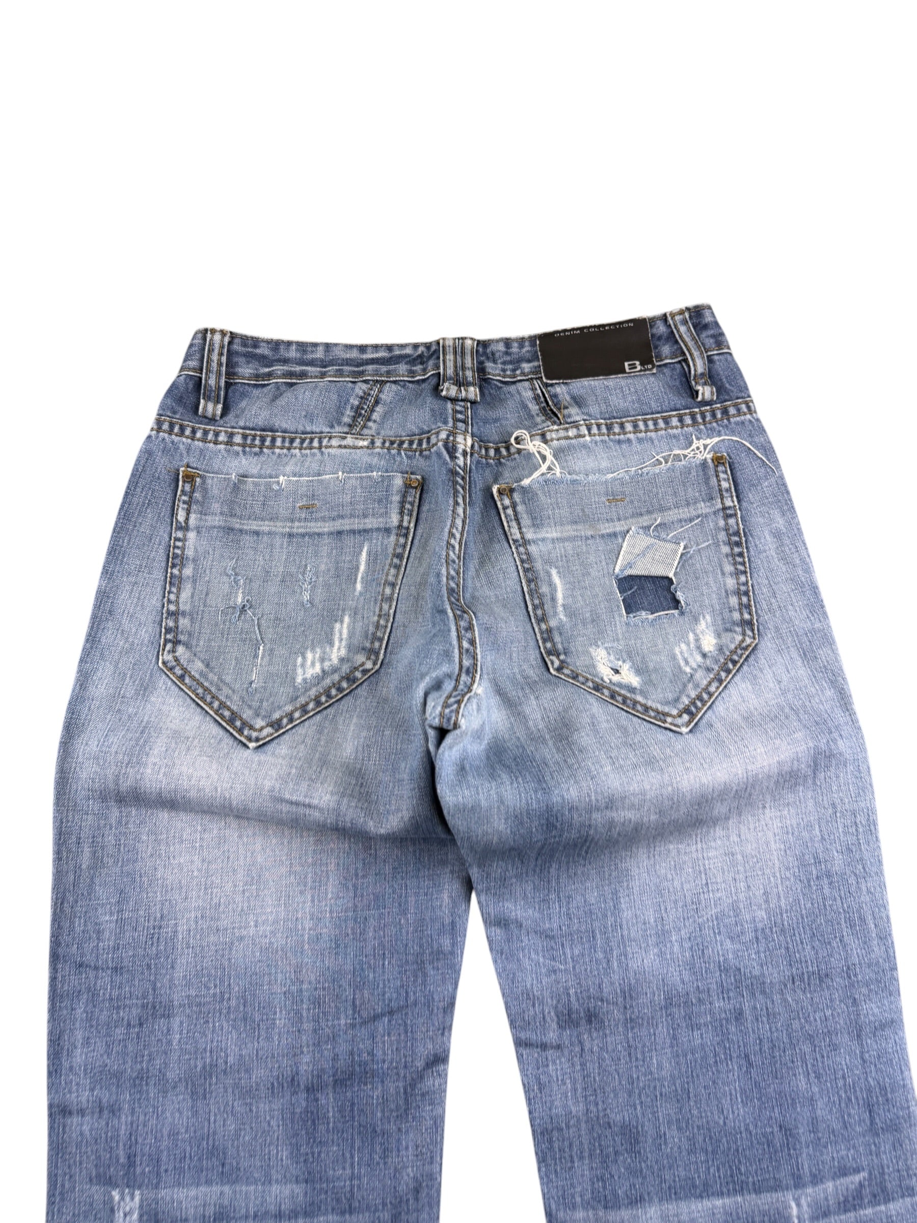 Vintage washed Straight Jeans (XS)