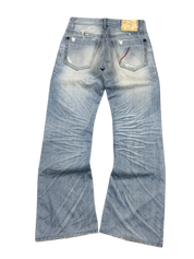 Ultra Washed Bootcut Jeans (XS)
