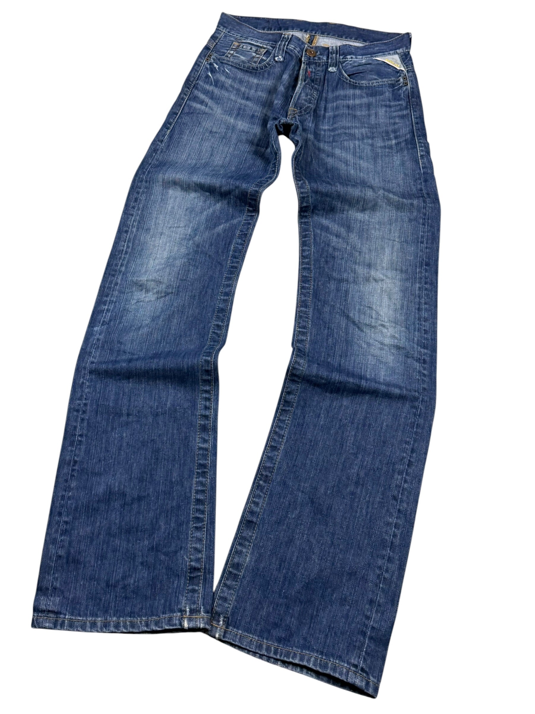 Replay Straight-Fit Jeans (S-M)