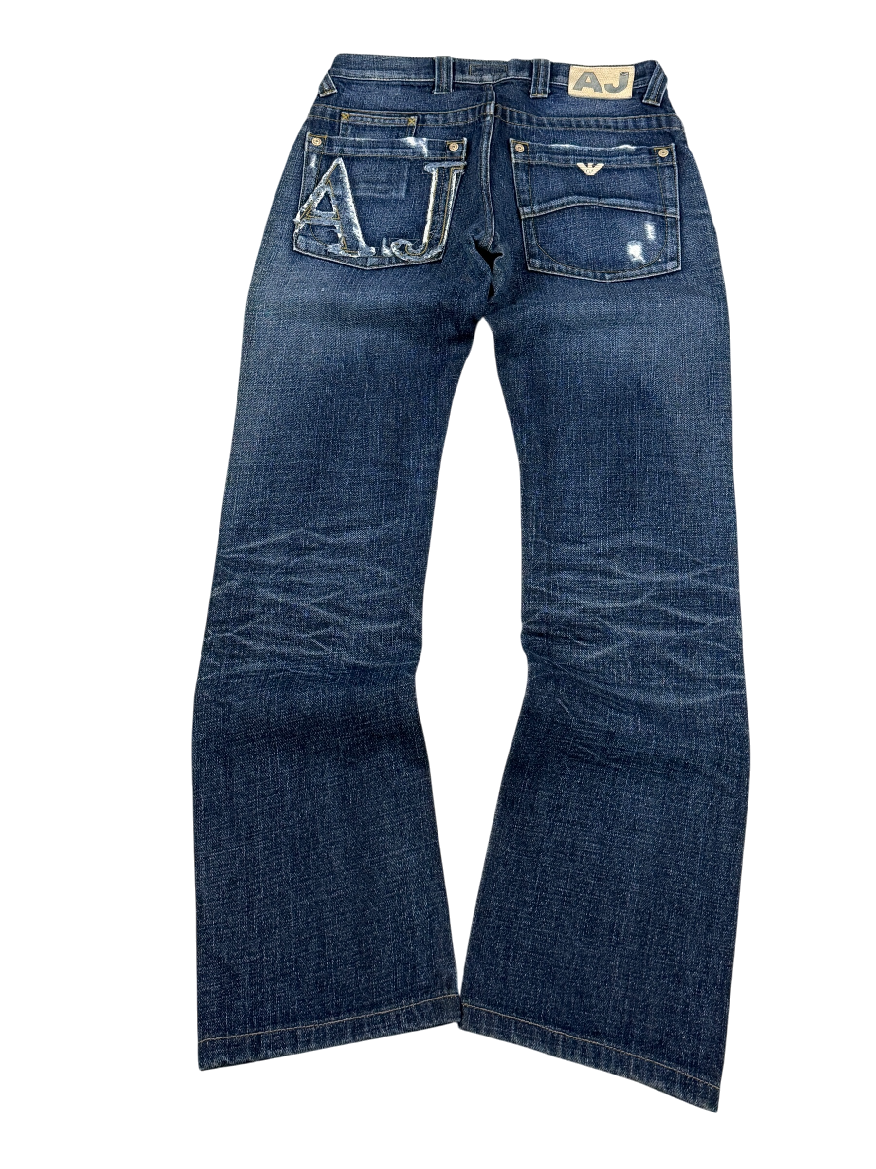 Armani vintage Big Logo washed Jeans (XS)