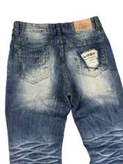 Ultra Washed Straight Jeans (S-M)