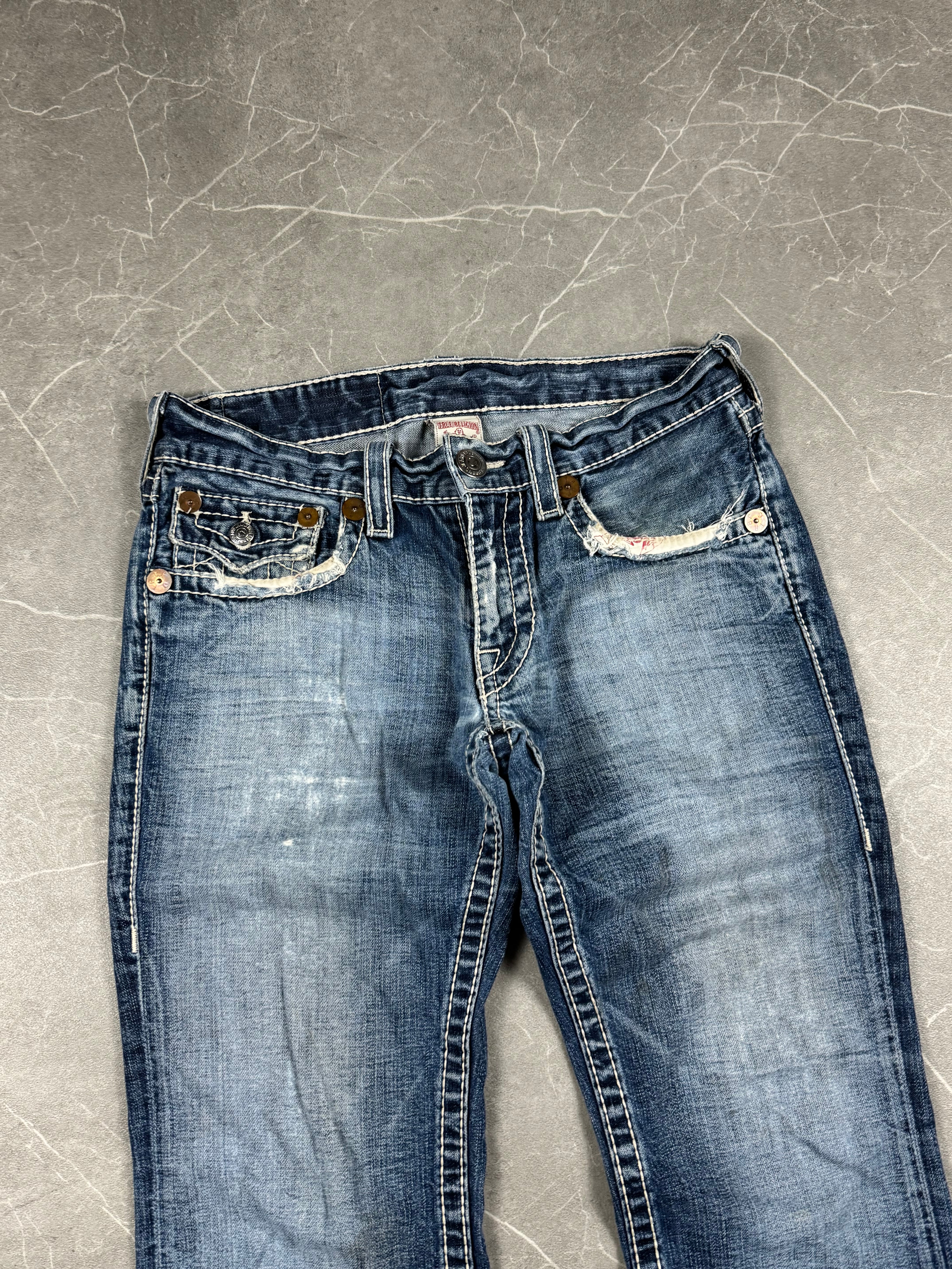 True Religion washed/Bootcut Jeans (S)