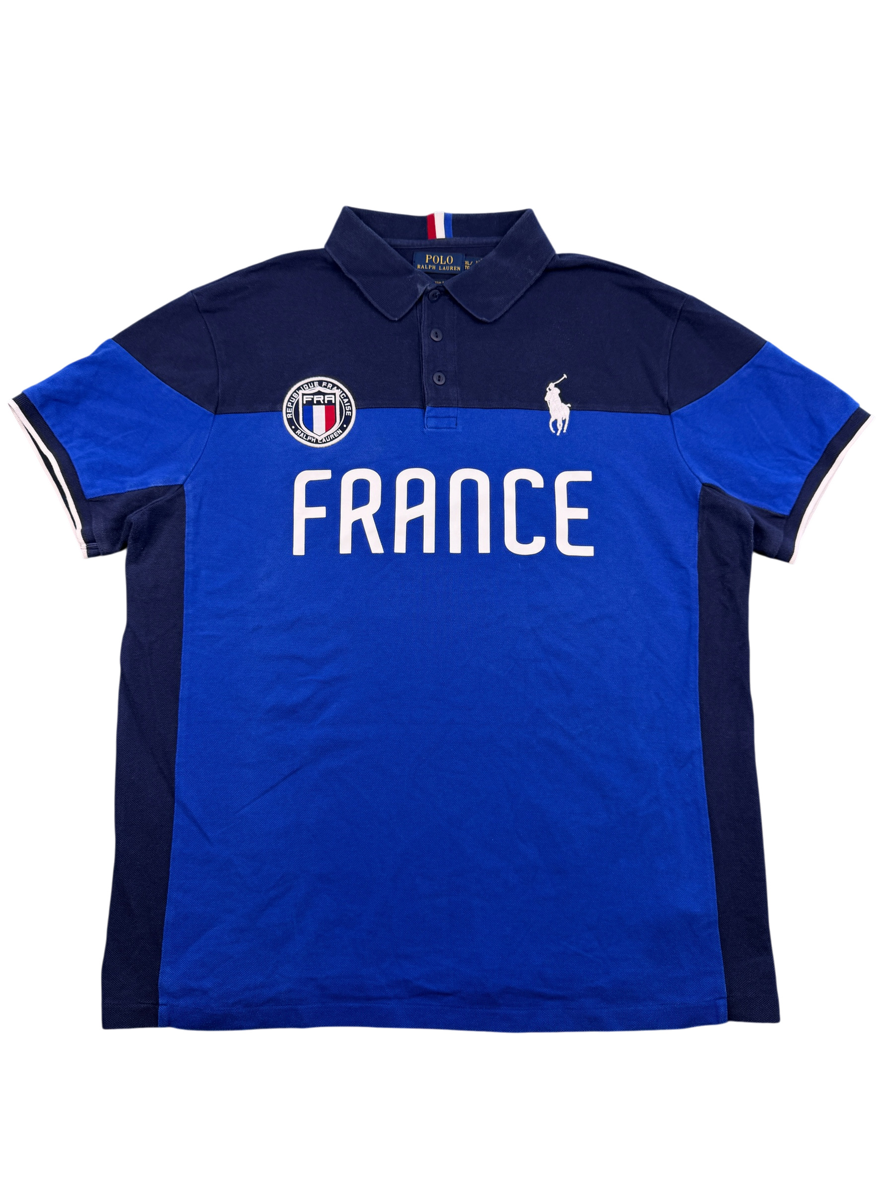 Ralph Lauren mid Pony FRANCE Poloshirt (XL)