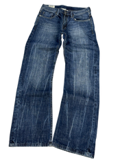 Washed Bootcut Jeans (XS-S)