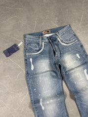 Armani washed Big Logo Jeans (XS)