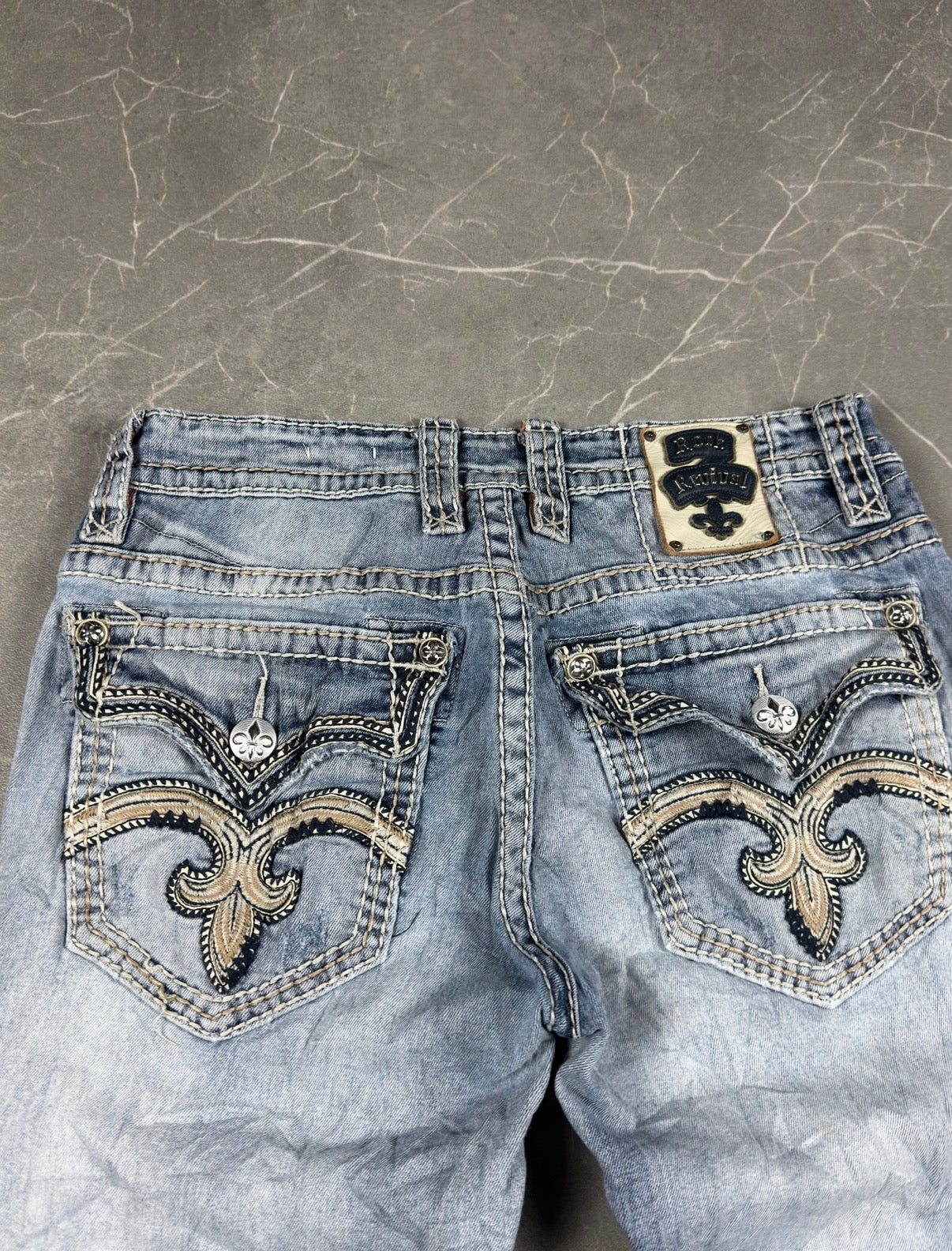 Rock Revival washed jeans (S)