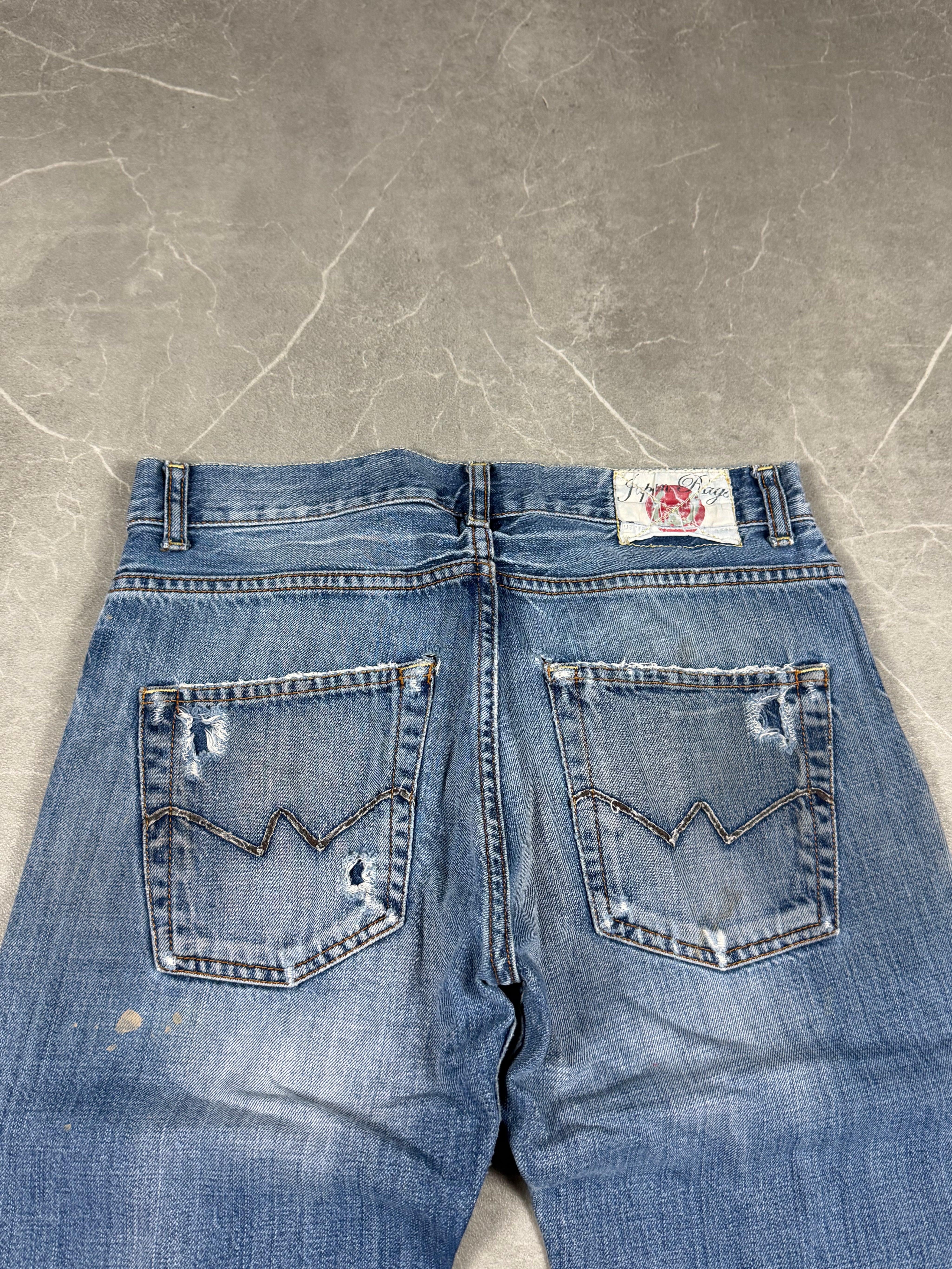 Japan Rags washed Bootcut Jeans (M)