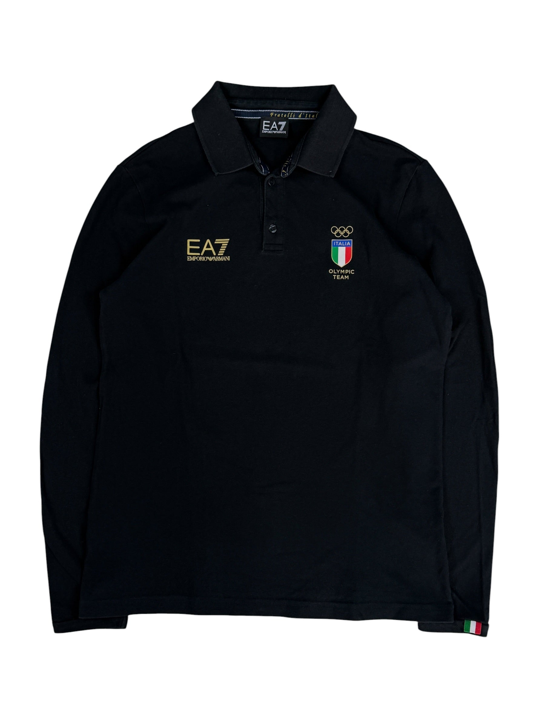 Armani EA7 Italia Longsleeve Poloshirt (M)
