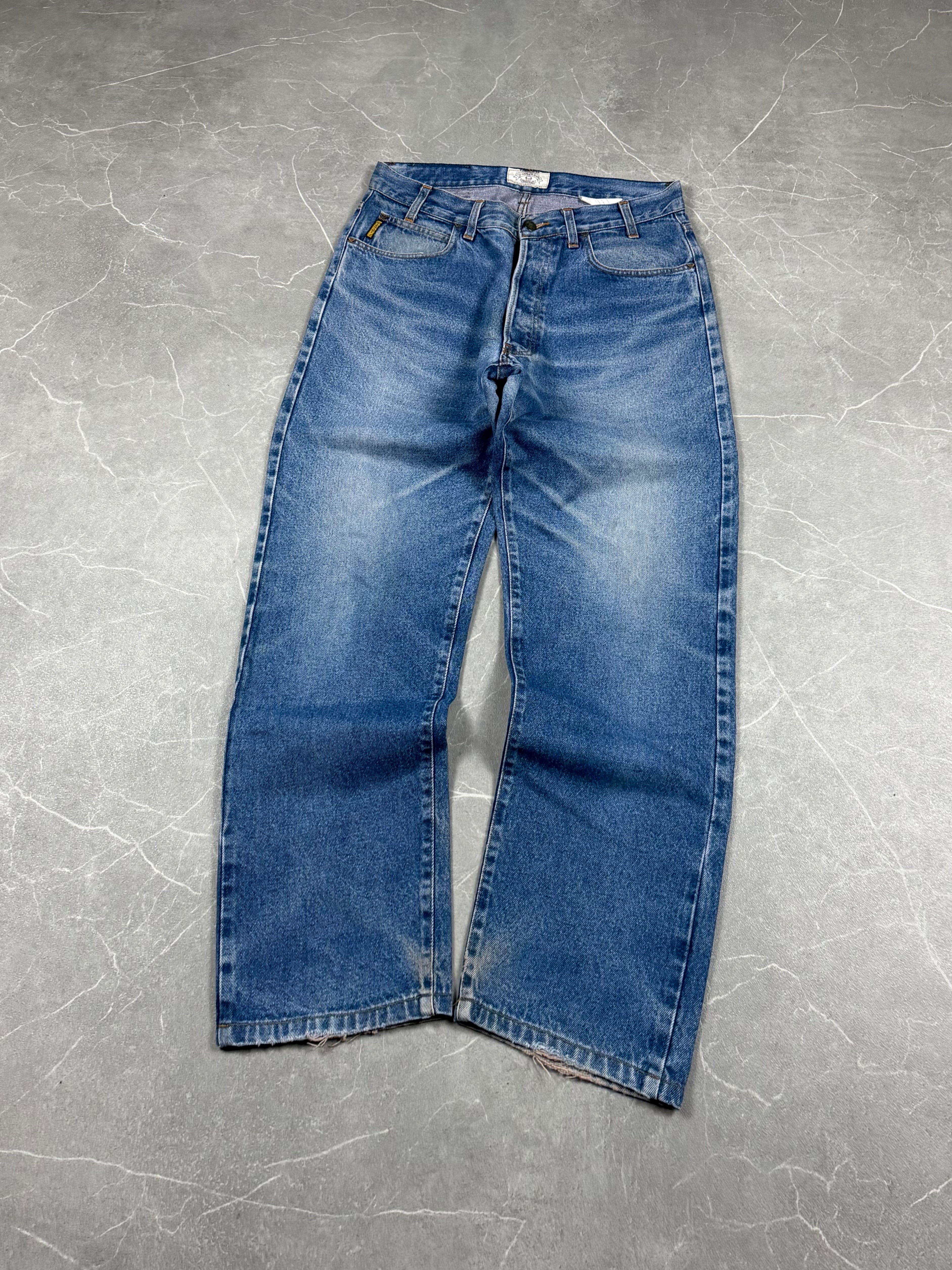 Armani vintage washed baggy jeans (XS)