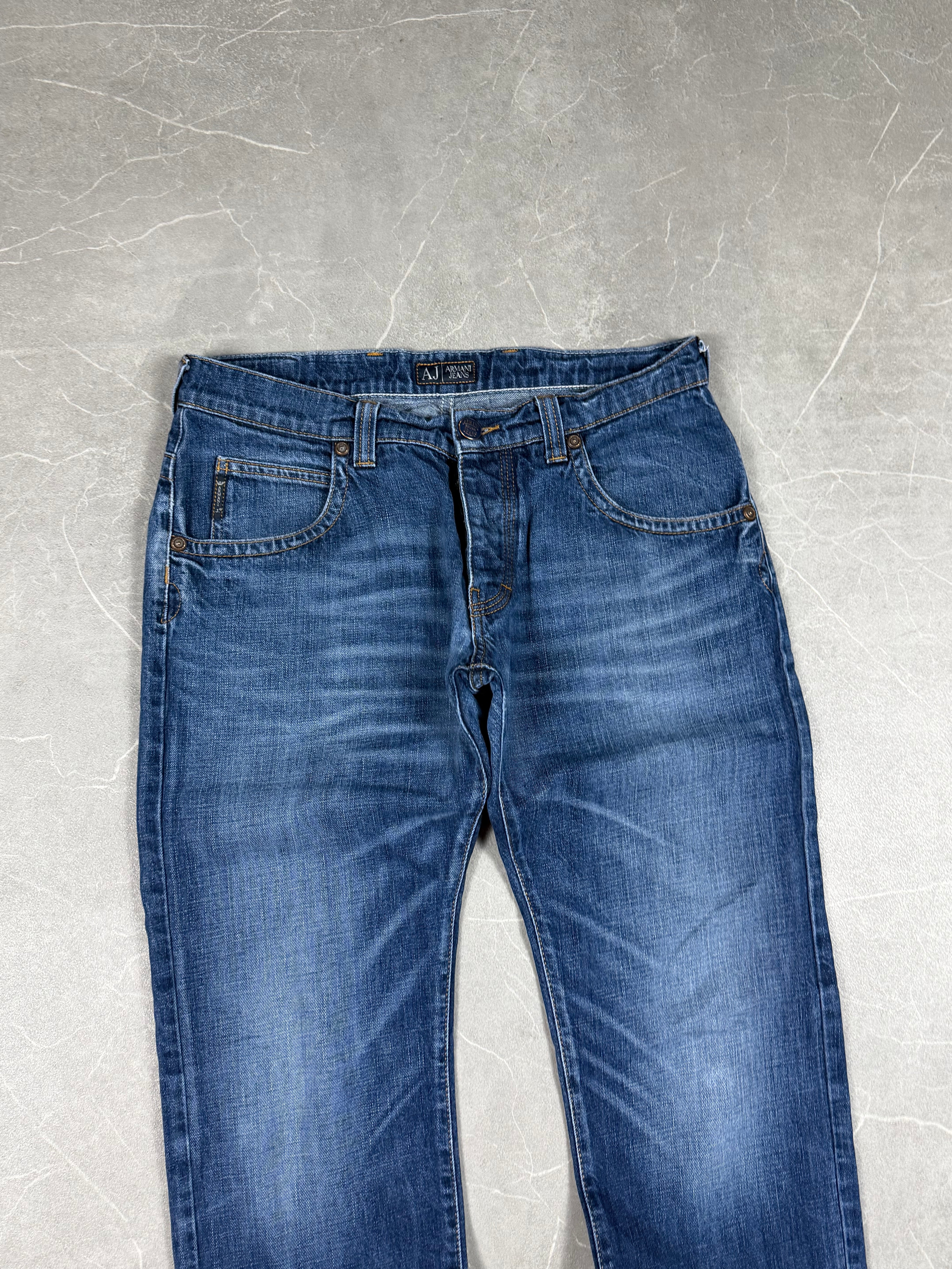 Armani Vintage Big Logo Jeans (S)