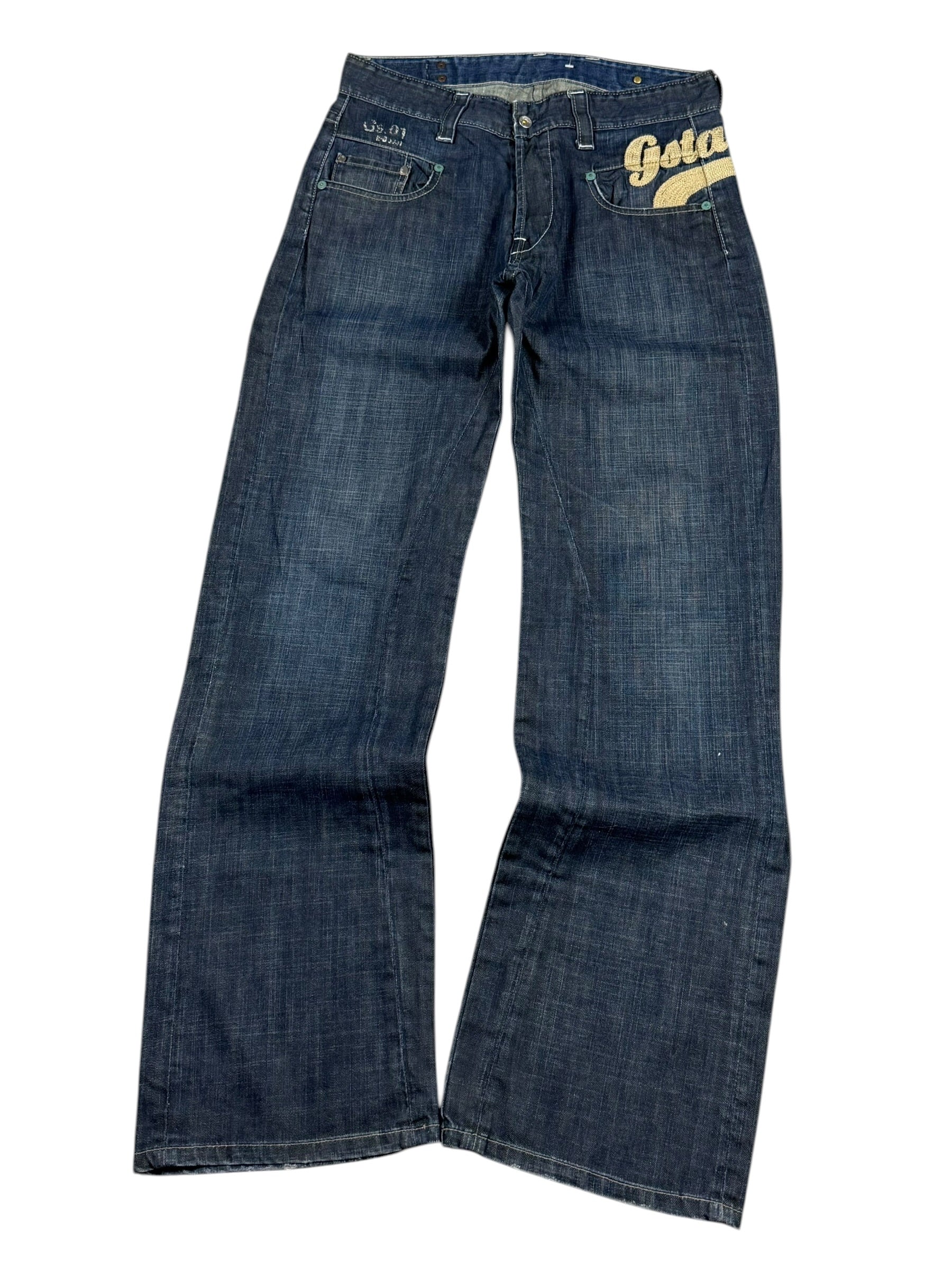 Gstar vintage Big Logo Bootcut Jeans (XL)