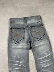 Vintage washed Straight Jeans (S)