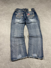 Rock Revival Baggie Jeans (M)
