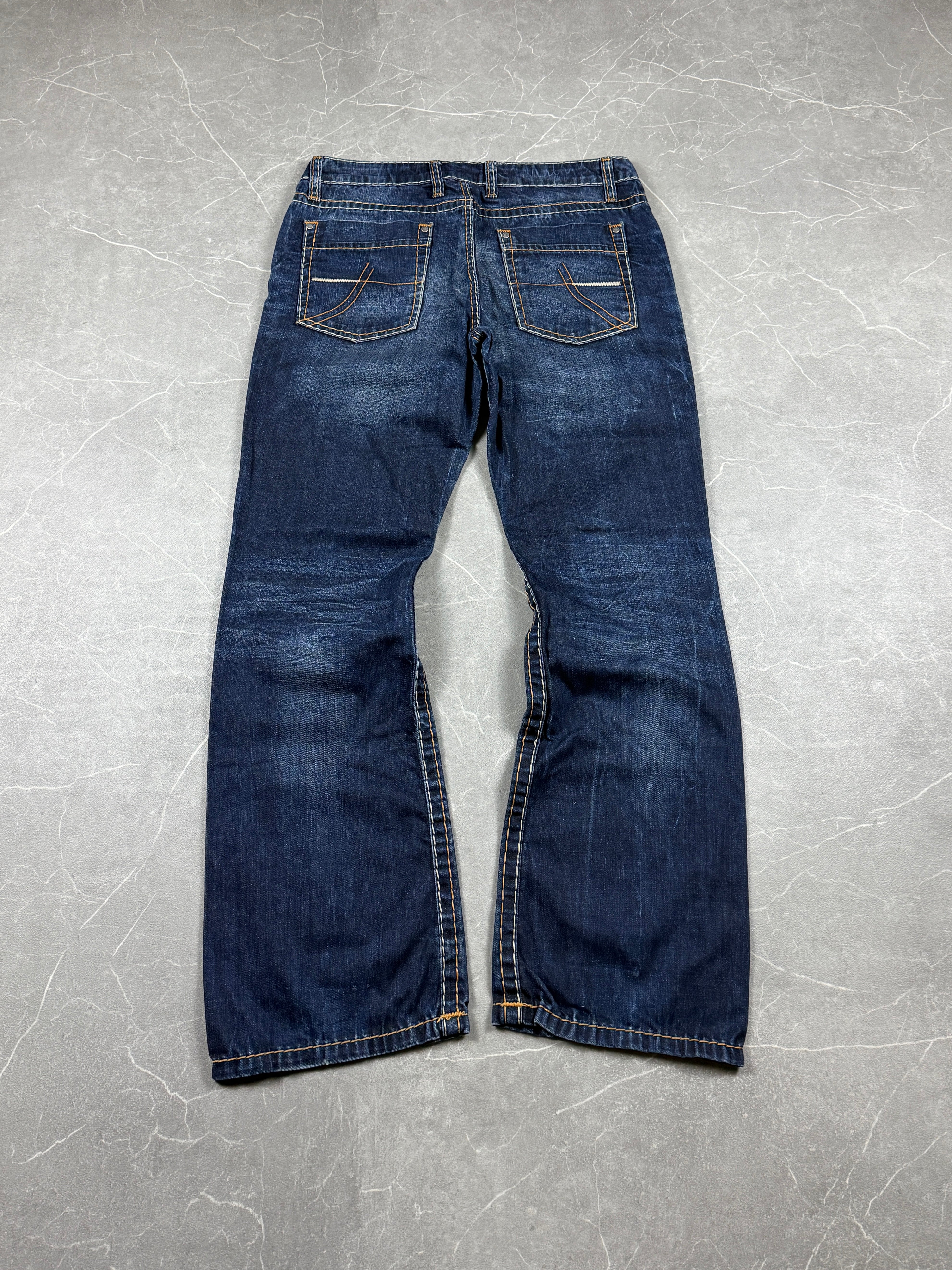 Vintage washed jeans (L)