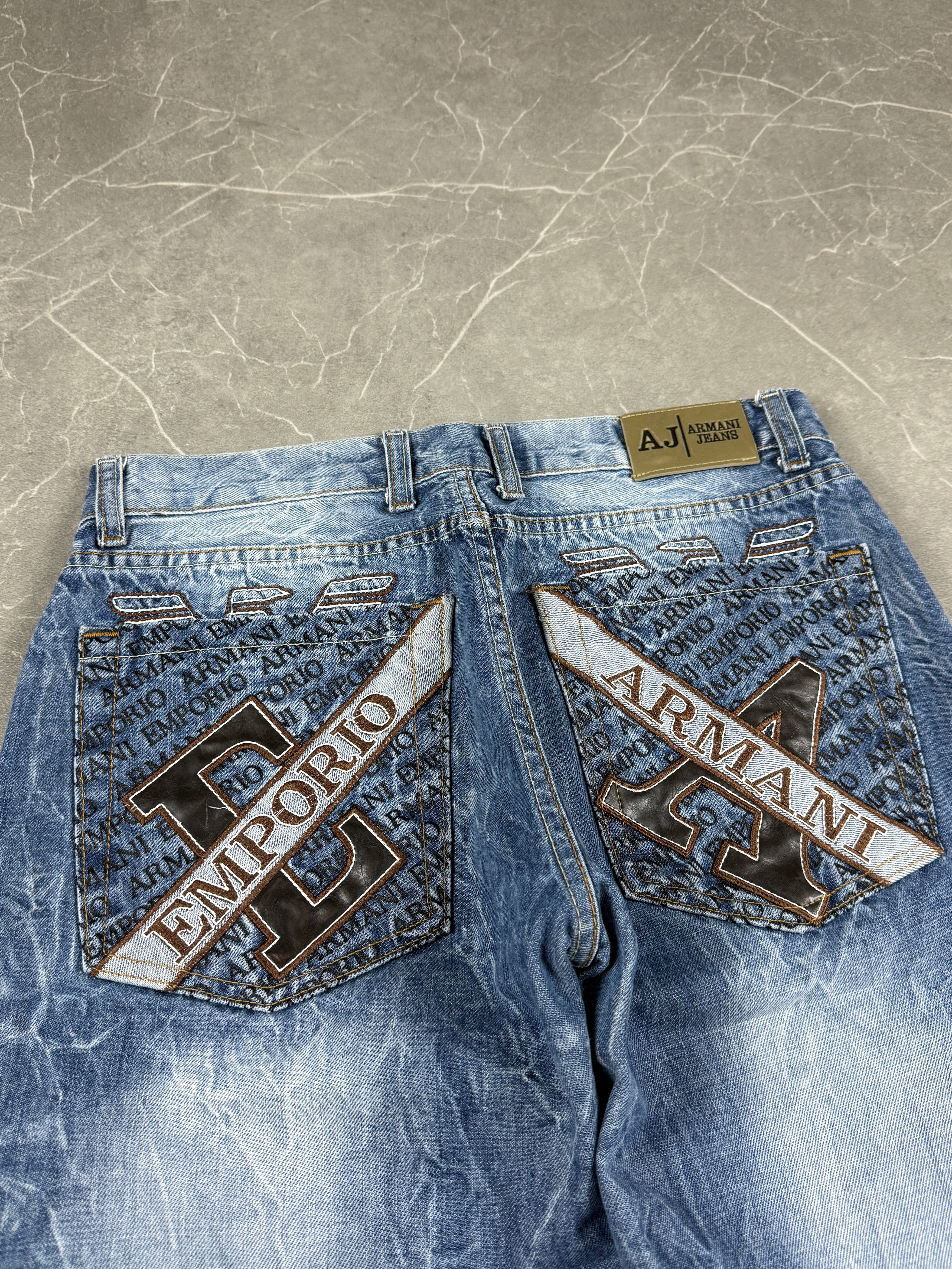 Armani washed jeans (S)