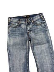 Vintage Washed Bootcut Jeans (S)