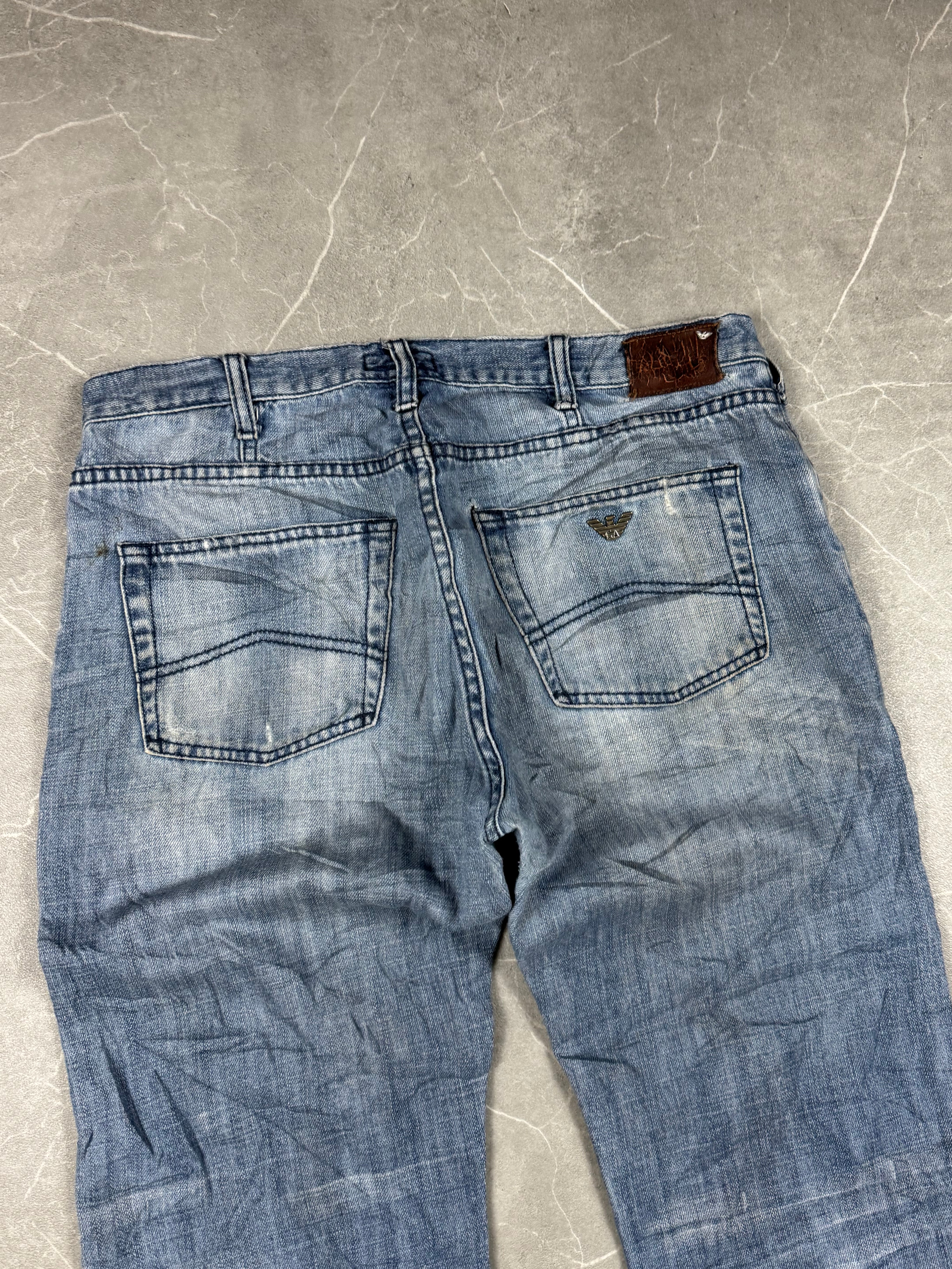 Armani raw denim (S)