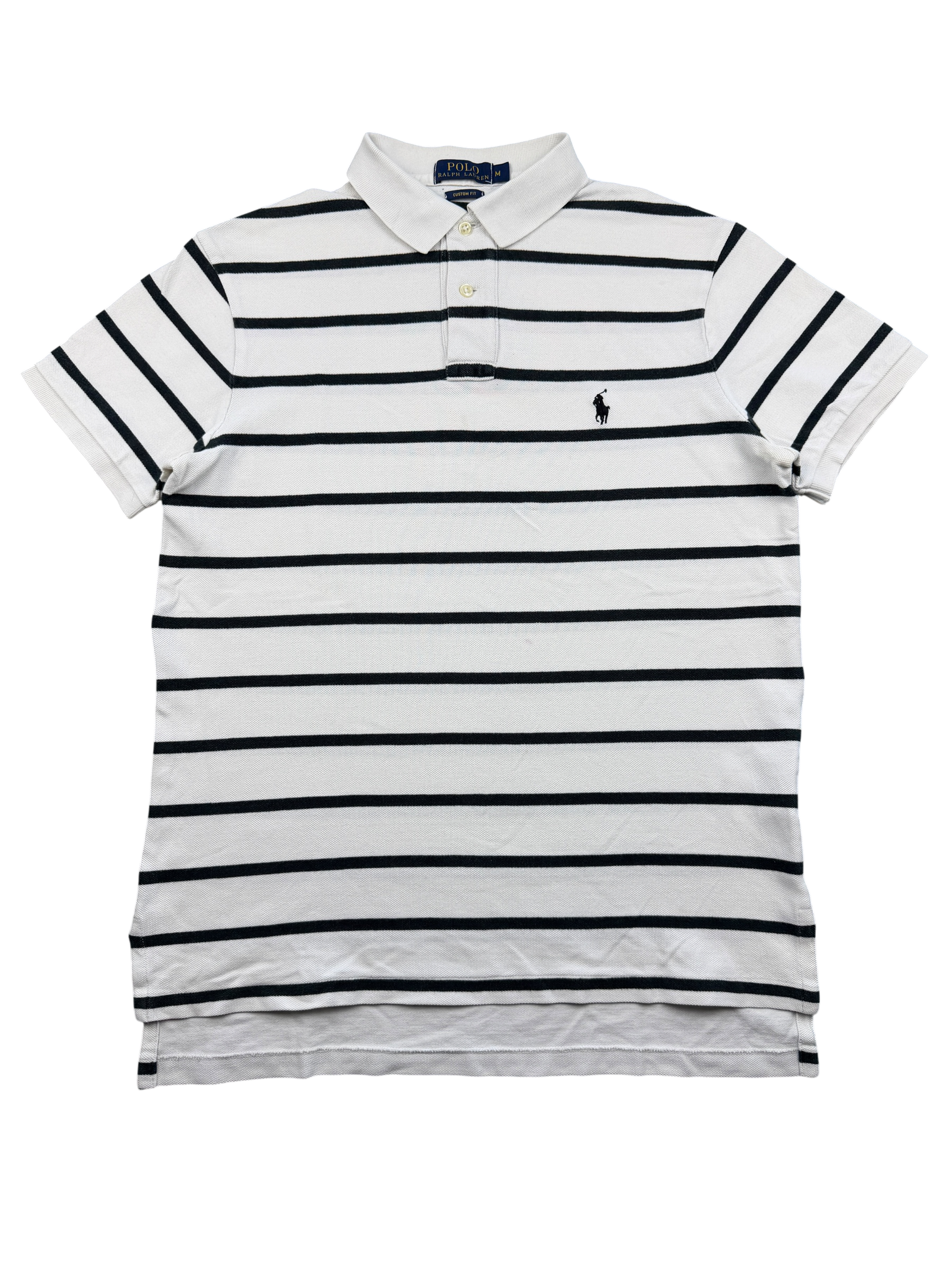 Ralph Lauren small Pony striped Slimfit Poloshirt (M)