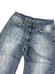 G-Star Logo Straight-Fit Jeans (XS)