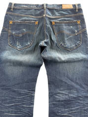 Washed Vintage Straight Jeans (M-L)