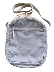 Prada Nylon Umhängetasche Babyblue