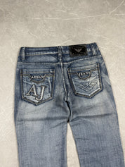 Armani Big Logo washed Slim/Straight Jeans (S)