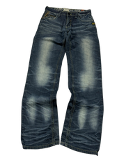 Washed straight Jeans (XS)