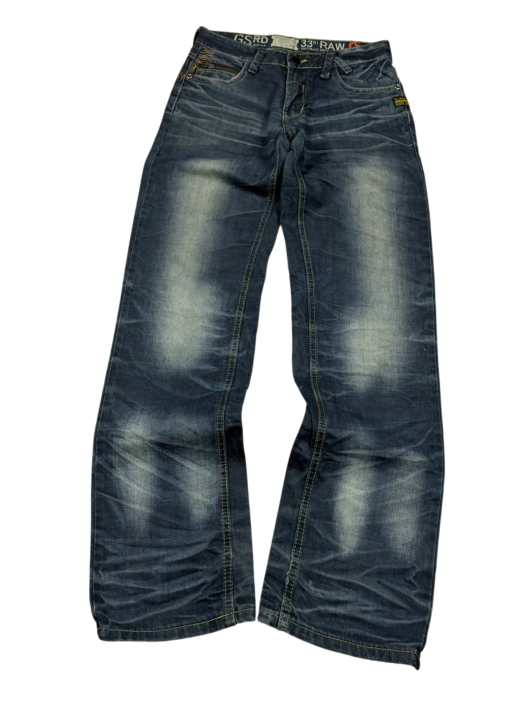 Washed straight Jeans (XS)