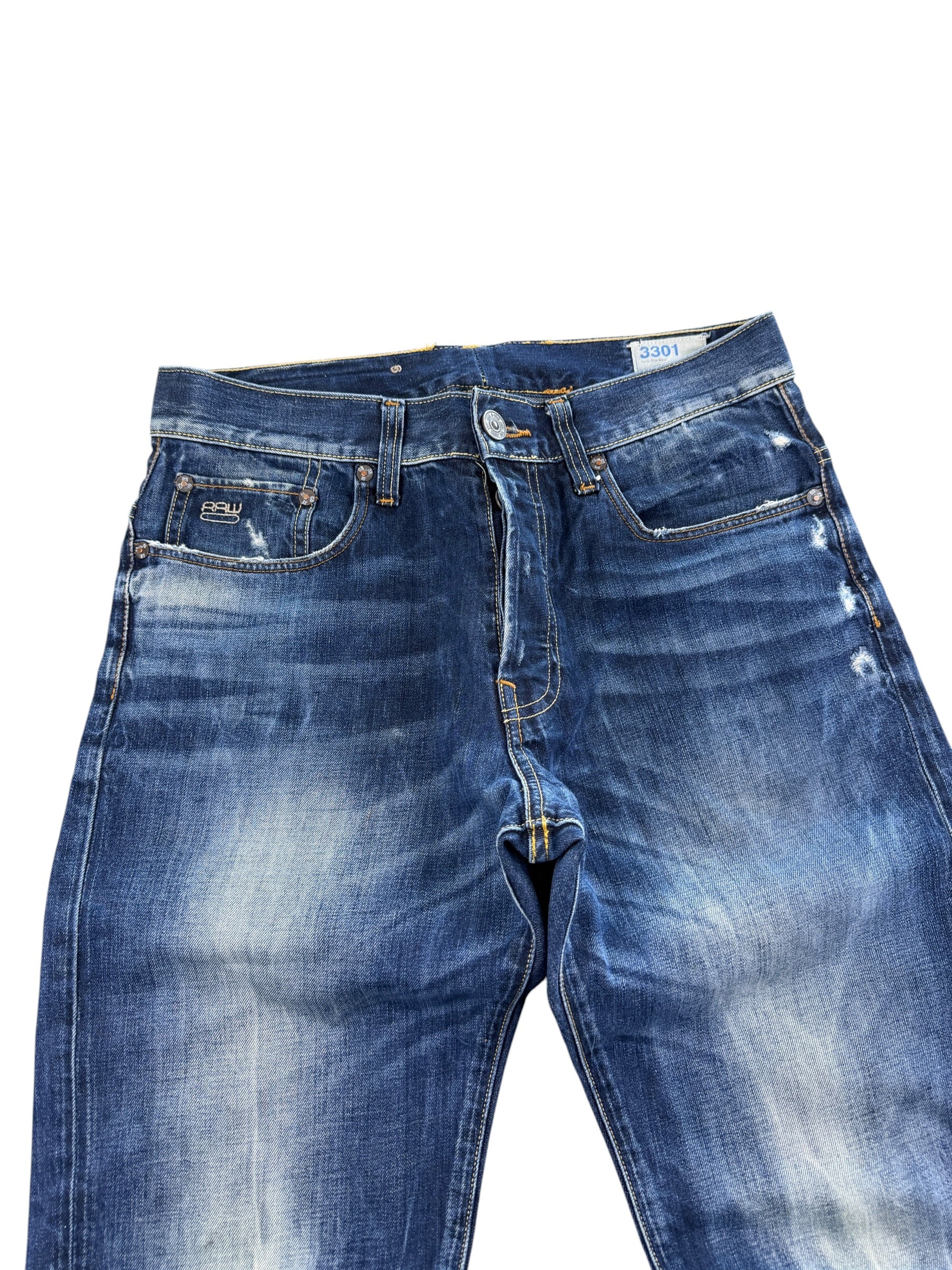 Gstar washed Straight Jeans (XS-S)