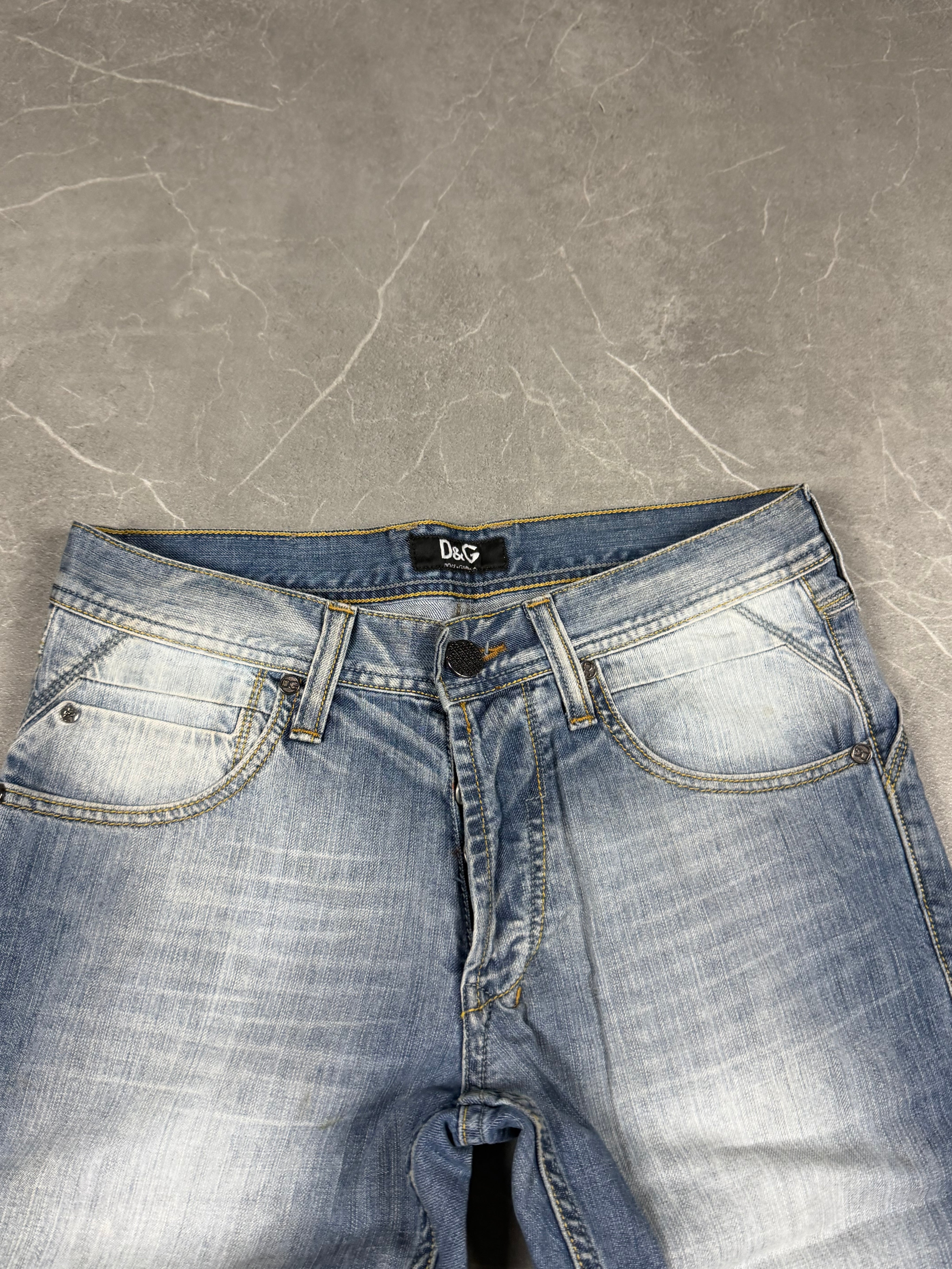 Dolce Gabbana Logo Jeans (S-M)